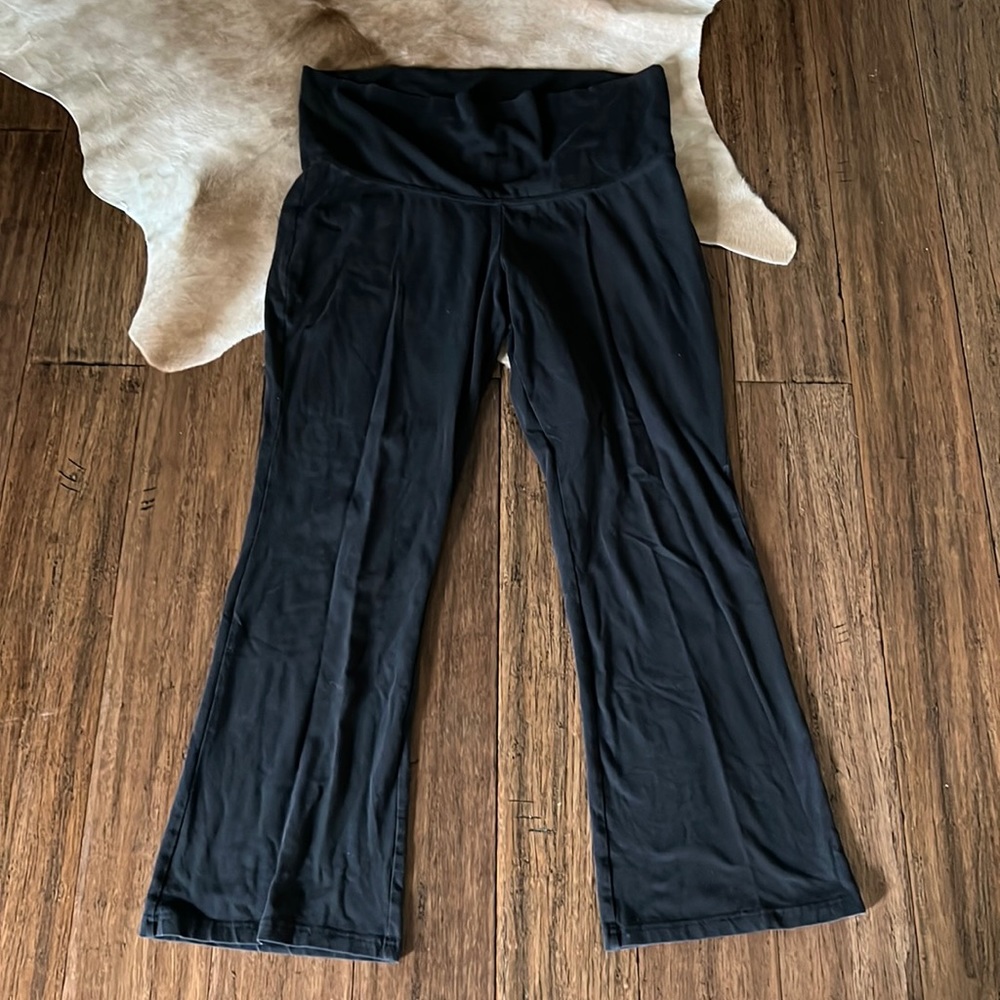 Full Panel Maternity Stretch Pants - Size Large